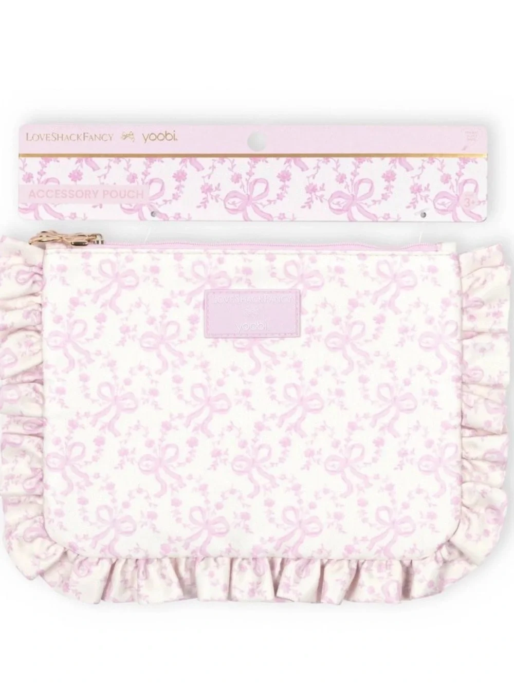 LoveShackFancy x Target - Yoobi Blooming Heirloom Flat Zip Pencil Case